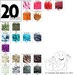Ten 20 Inch Mix and Match YKK Zippers Choose Your Own Colors