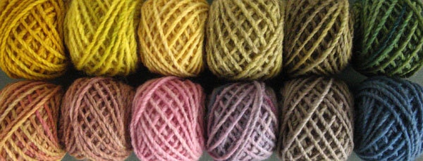 Plant Dyed Wool Yarn 12 Pack