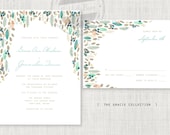Gracie. printable wedding invitation suite. robin