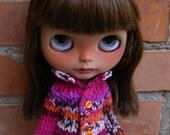 Jacquard Cardigan for Blythe