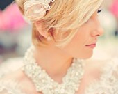 Rhinestone Bridal Headband- Vintage Wedding- Swarovski Crystal Bridal Bandeau