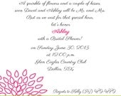 Pink and Green Floral - Bridal Shower, Bachelorette Party, Rehearsal Dinner, Birthday Party Invitation Il_170x135