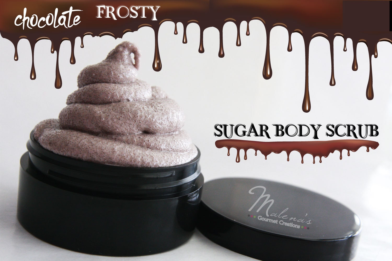 Chocolate "Frosty" Whipped Sugar Scrub 8oz