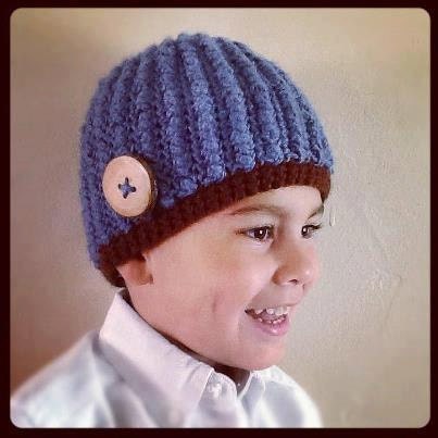 Bumpy Beanie Crochet PDF Pattern -ALL sizes-