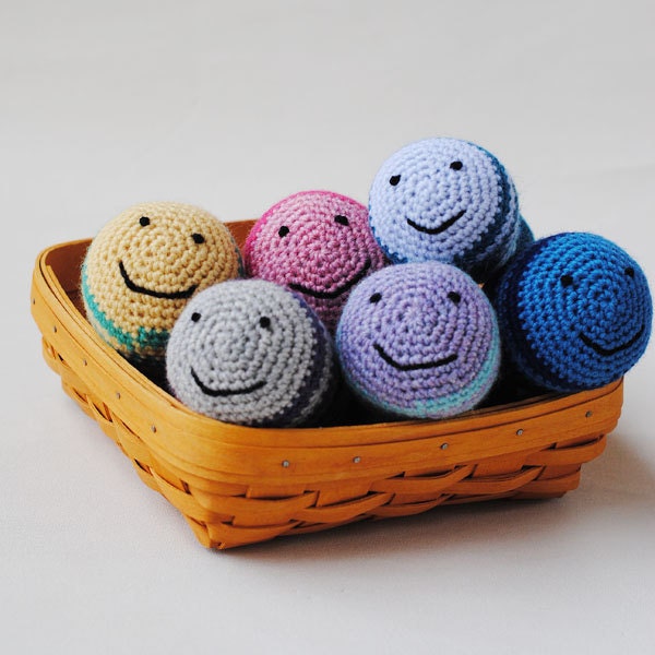 Eco Kids Toy - Create Your Own Natural Wool Toy Rattle - Crochet Fish