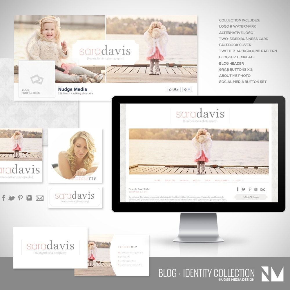 Blogger Template and Online Branding Collection