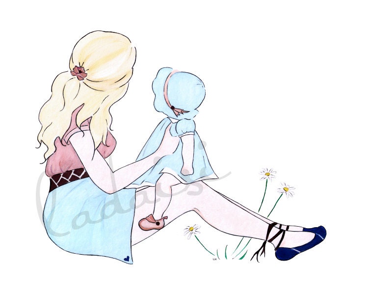 Mama and Baby (Original)