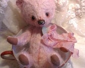 Miniature Mohair Artist Bear Peggy