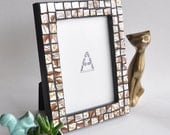 Photo Frame - 5x7 Mosaic Picture Frame Flowers and Ferns