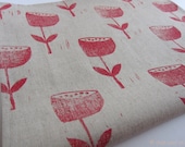 Esme in Red Tea Towel - Natural
