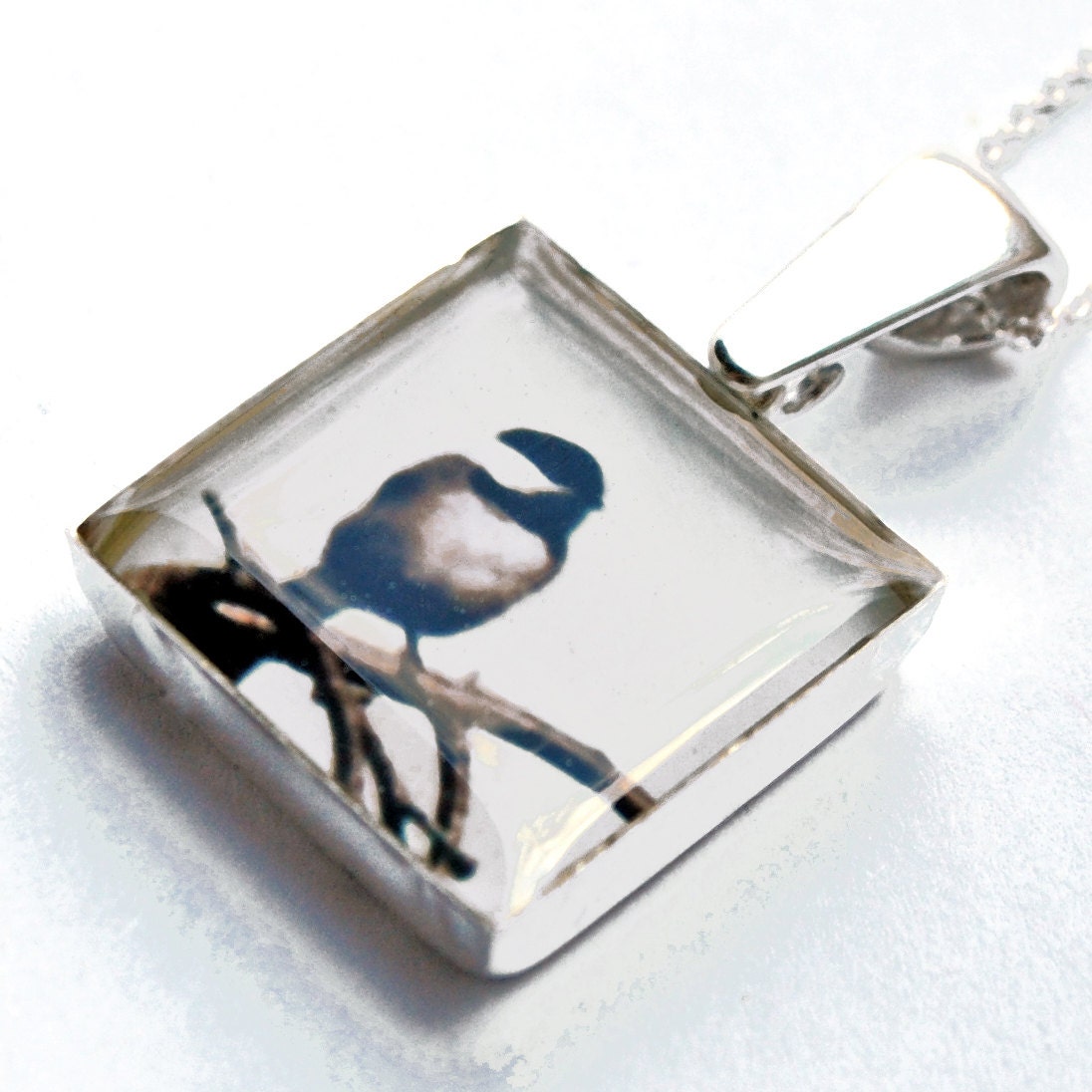 Photo Pendant, Chickadee