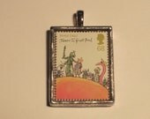 Postage Stamp Pendant - James and the Giant Peach