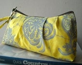 Lemon - Zipper Pouch with Clip