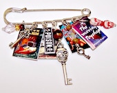 LOCKED ROOM MYSTERY Wearable Art Pin