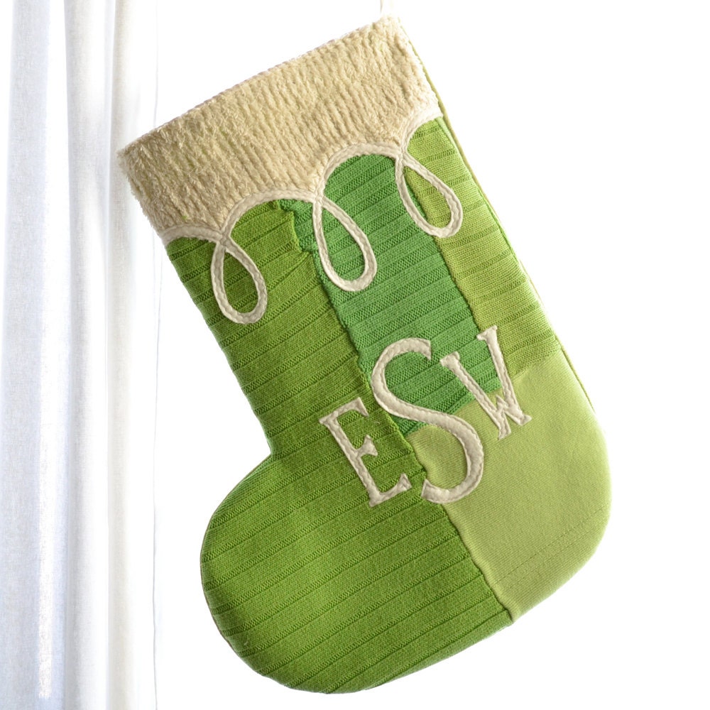 20" Personalized Christmas Stocking -SINGLE Stocking