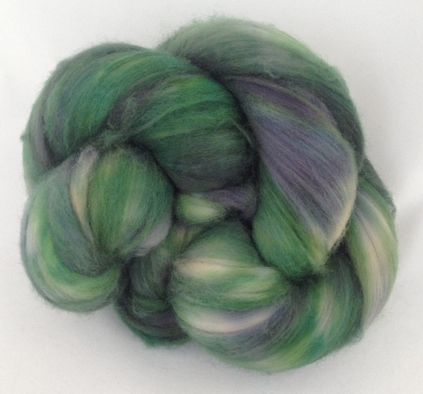 Superwash Merino top, 4oz, Blarney Infection