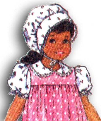 BUTTERICK 6673 Little Girl's Hat, Dress & Bloomers Sizes 2-3-4