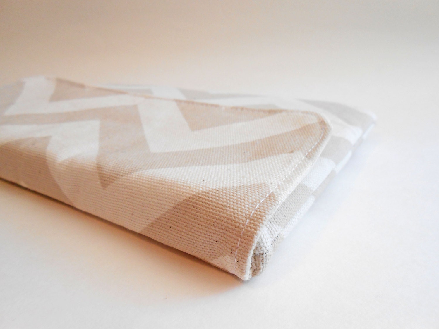 iPad Mini Case, iPad Mini Cover, iPad Mini Sleeve --- Natural Chevron --- Custom sizing available for other Tablets and E-readers