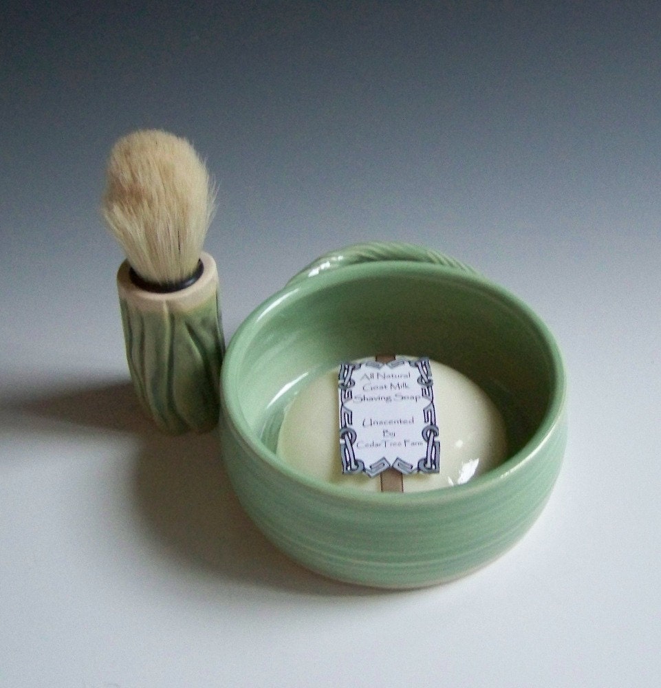 Cool Green Shaving Set
