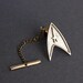 Star Trek sterling silver  tie pin / pin