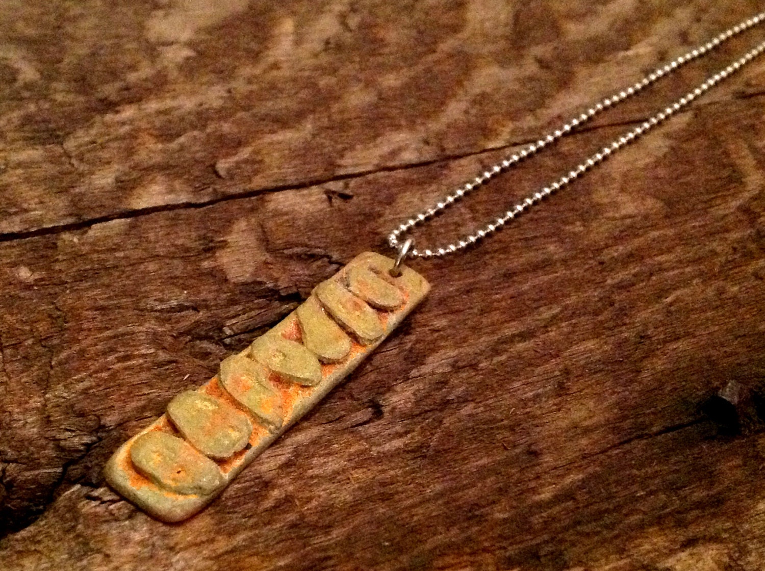 Energy of You  - Bronze Chakra Spinning Energy Wheels Necklace Mantra Jewelry