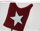 MID WEEK SALE- Upcycled Wool Hat-The Stars Are Out