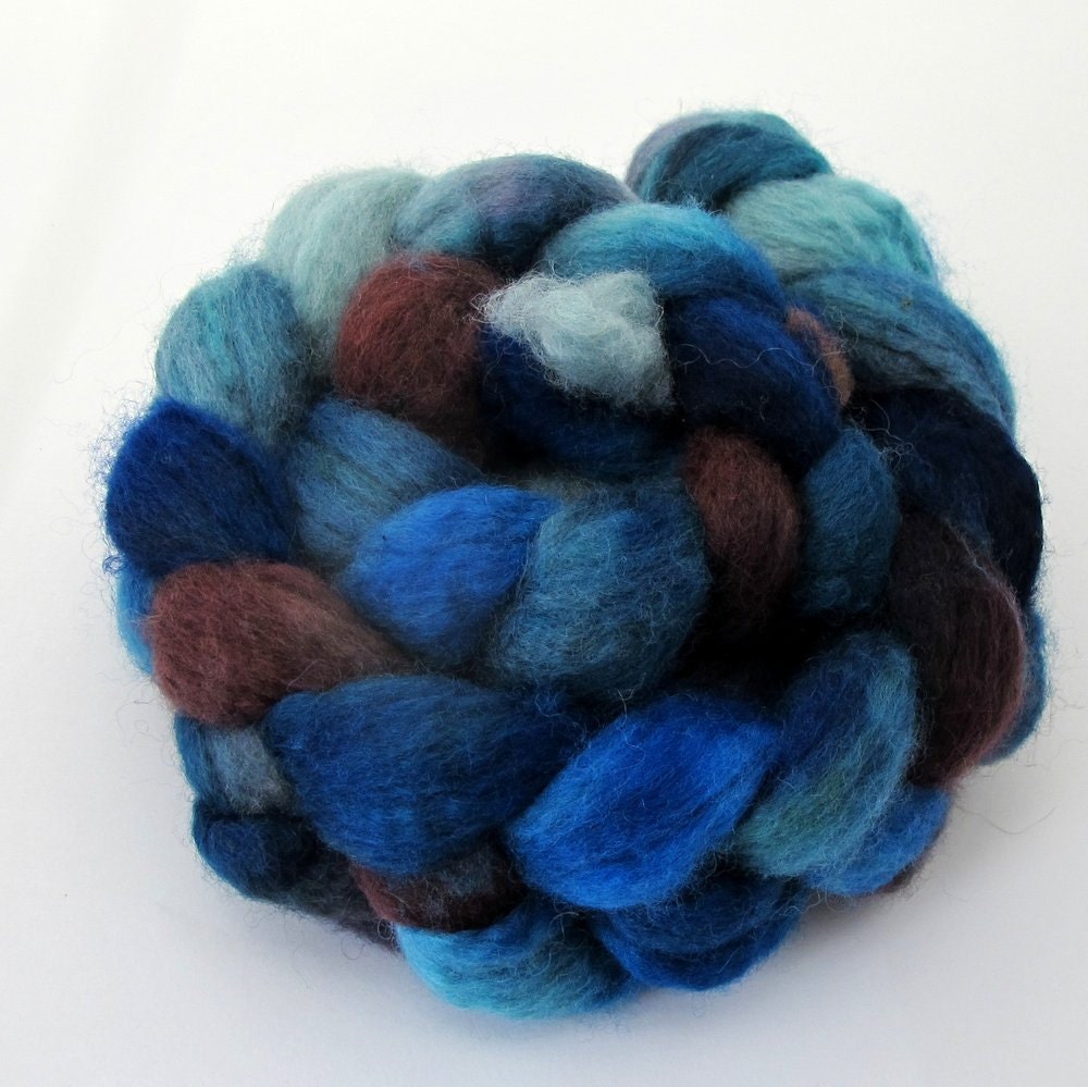 hand painted bfl tussah top