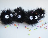 Soot Sprite Sootball plush amigurumi Dust bunny