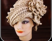 Instant Download Crochet Pattern - Crochet Hat Pattern PDF for the Lauren Cloche Hat - Permission To Sell