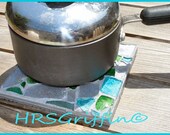 Seaglass Mosaic Trivet