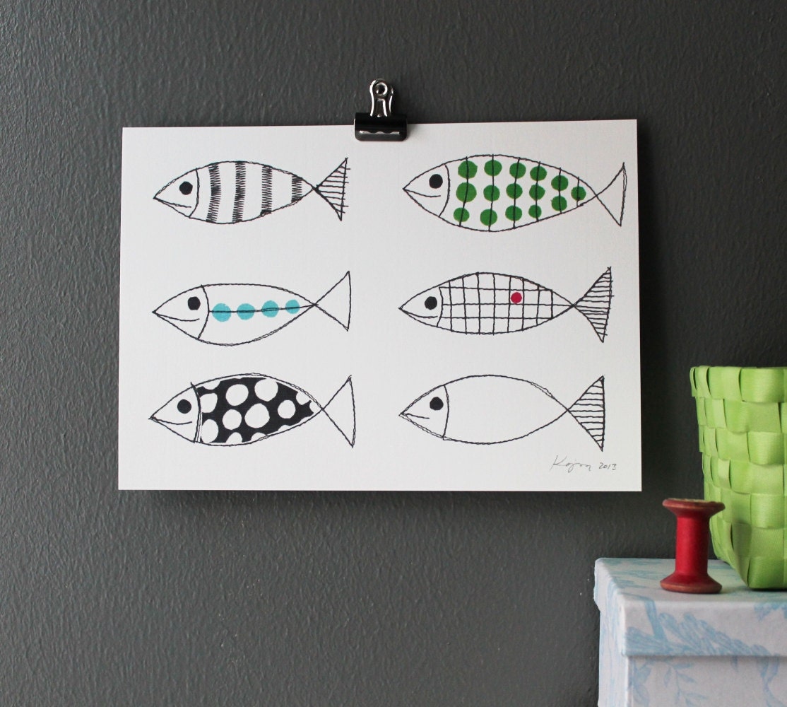 fish - art print