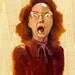 Poltergeist Woman Original Painting