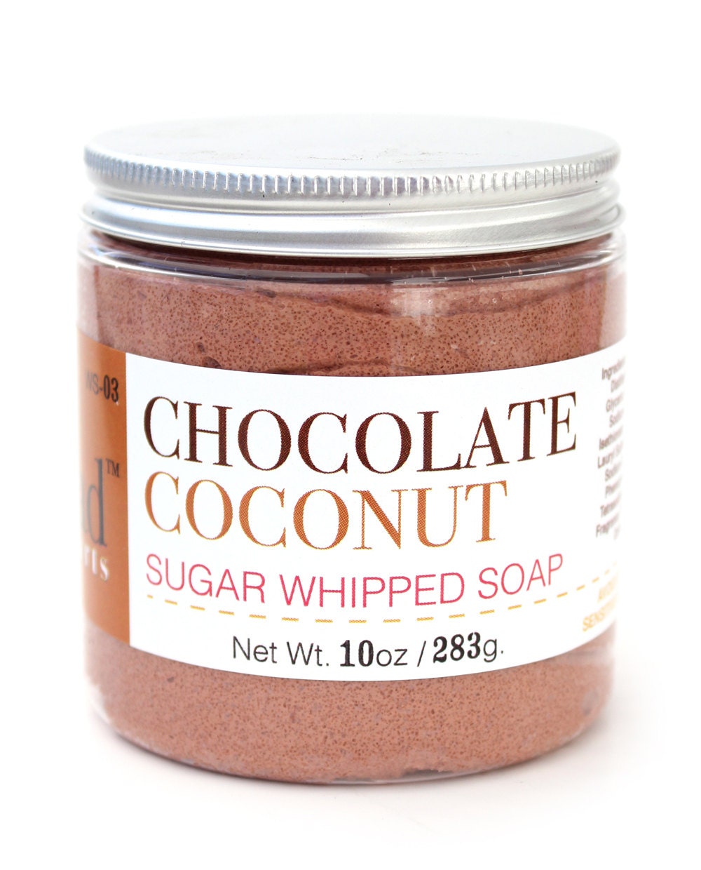 Choco-Nut Sugar Whipped Soap