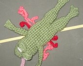Roadkill Frog with tuck-away guts