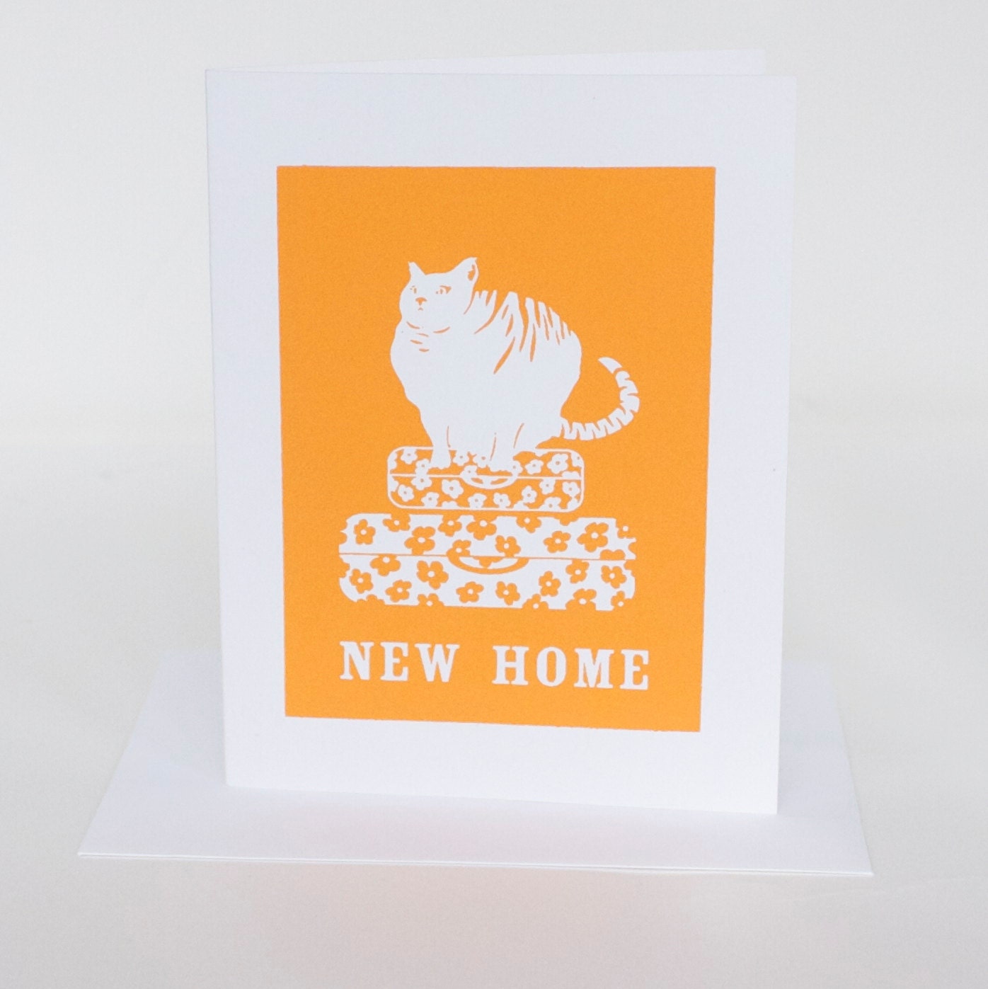 Greeting Card/New Home/Screen Printed