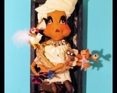 Marie Laveau doll dancing on the devil new orleans voodoo queen by Kook Teflon/Miss Oblivious