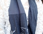 Circle scarf,  Eco, Free shipping in N.Am