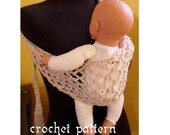crochet pattern digital download baby to toddler sling