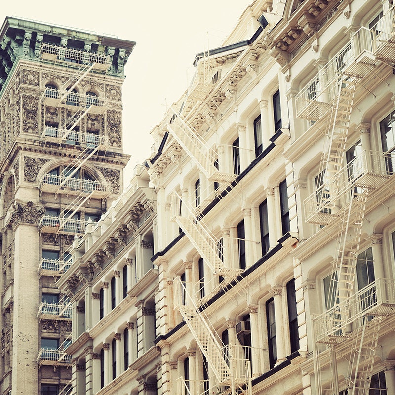 New York Art - So Soho 2 - Manhattan Photo Urban Architecture Photography Ornate City Details