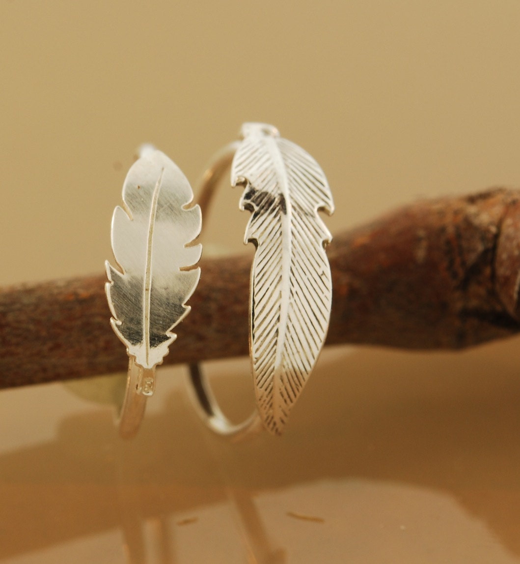 Feather Whisper Rings