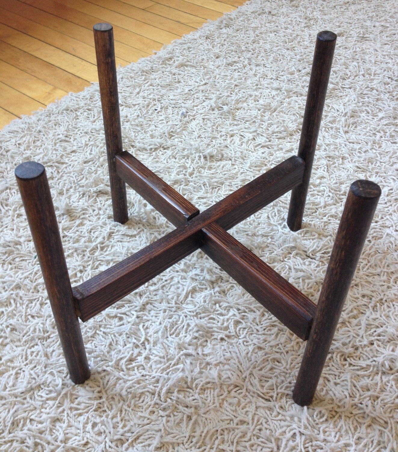 Sadilica : Mid Century planter stand by Jonathan Sebastian
