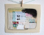 Mixed Media Art // Original Collage // Abstract Collage // Number 52