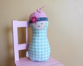 Baby Doll stuffed rag doll first birthday gift child kids kid girl baby soft cloth toy fabric soft cute sweet stuffed modern ready to ship