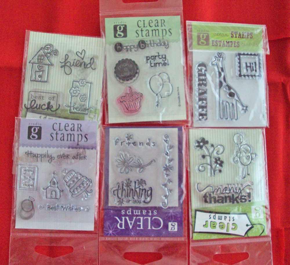 HUGE  Acrylic  Stamp Destash