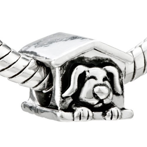 european beads Authentic Pugster  dog house charm  Grad Graduation class of 2013