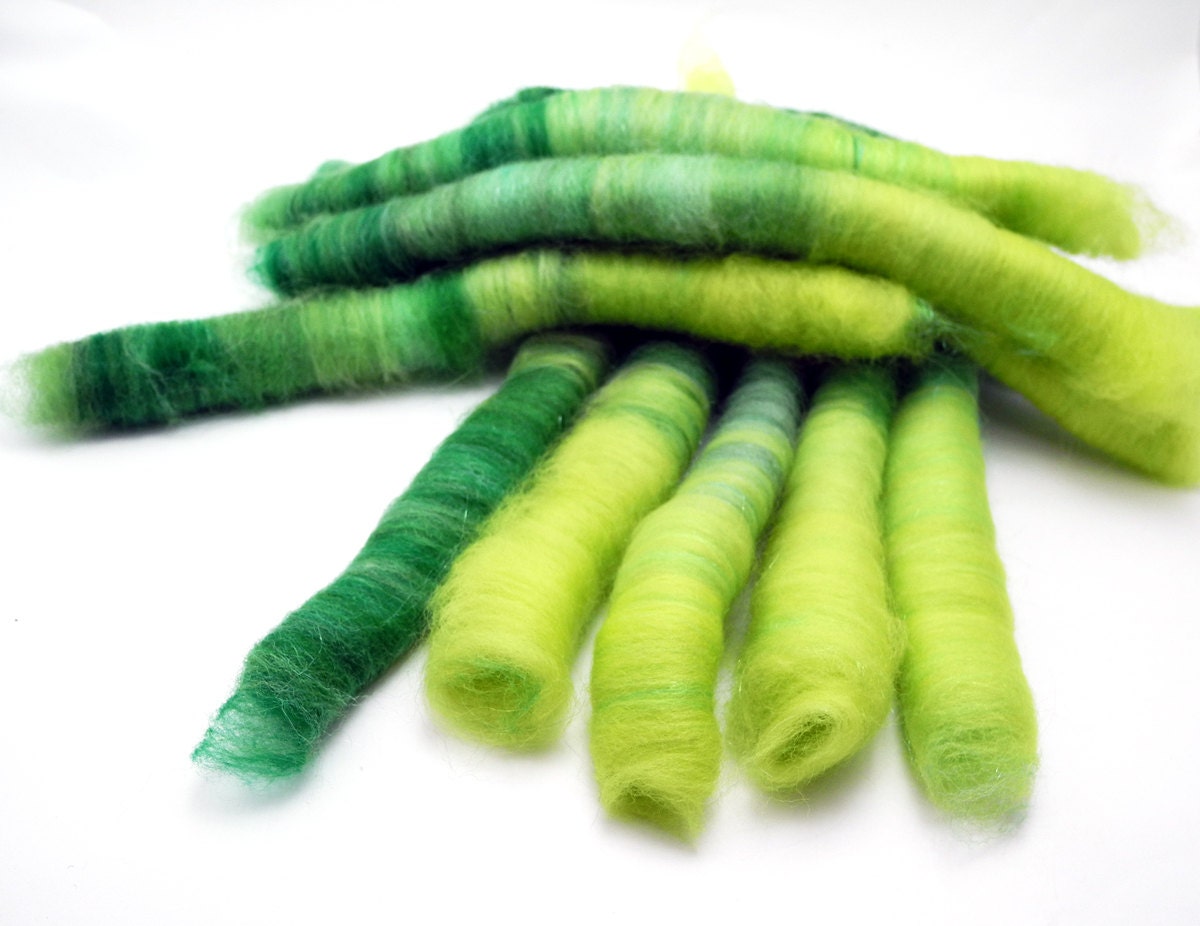 Rolags Spinning Fiber