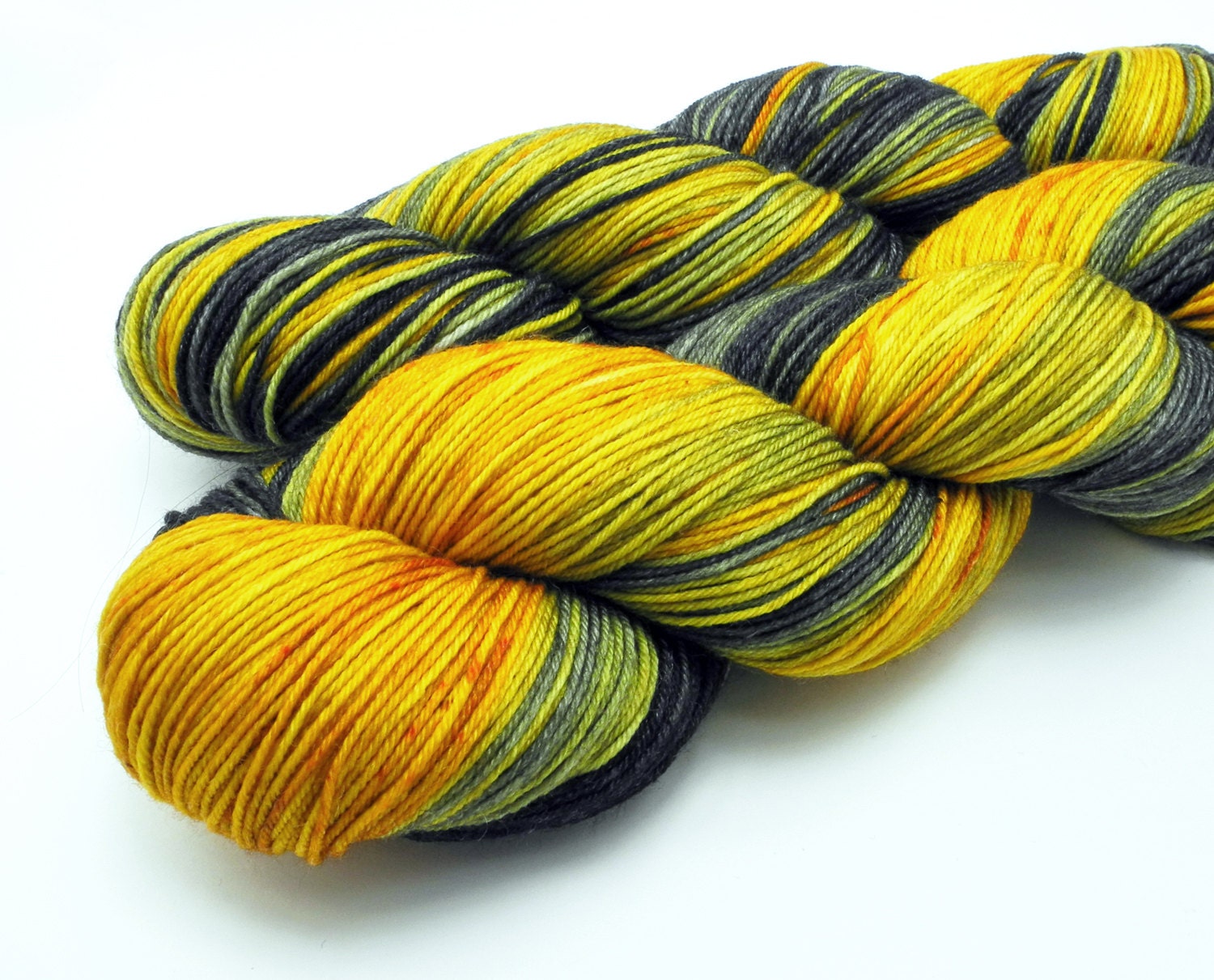 Wildcats - Tenacious Tencel Sock Yarn - Hand Dyed Sock Yarn