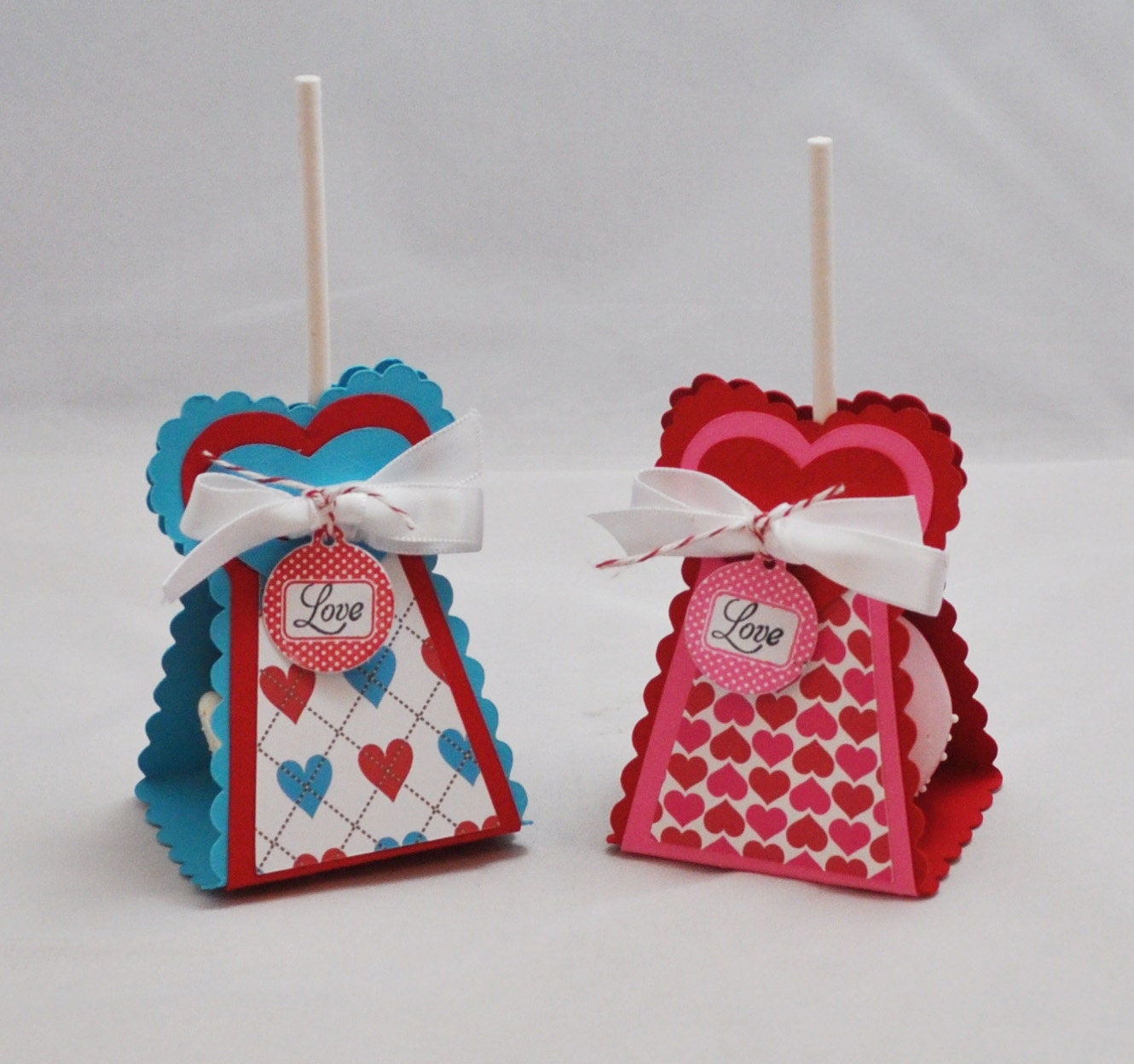 Heart Shaped Cake Pop - Lollipop Holders Il_170x135