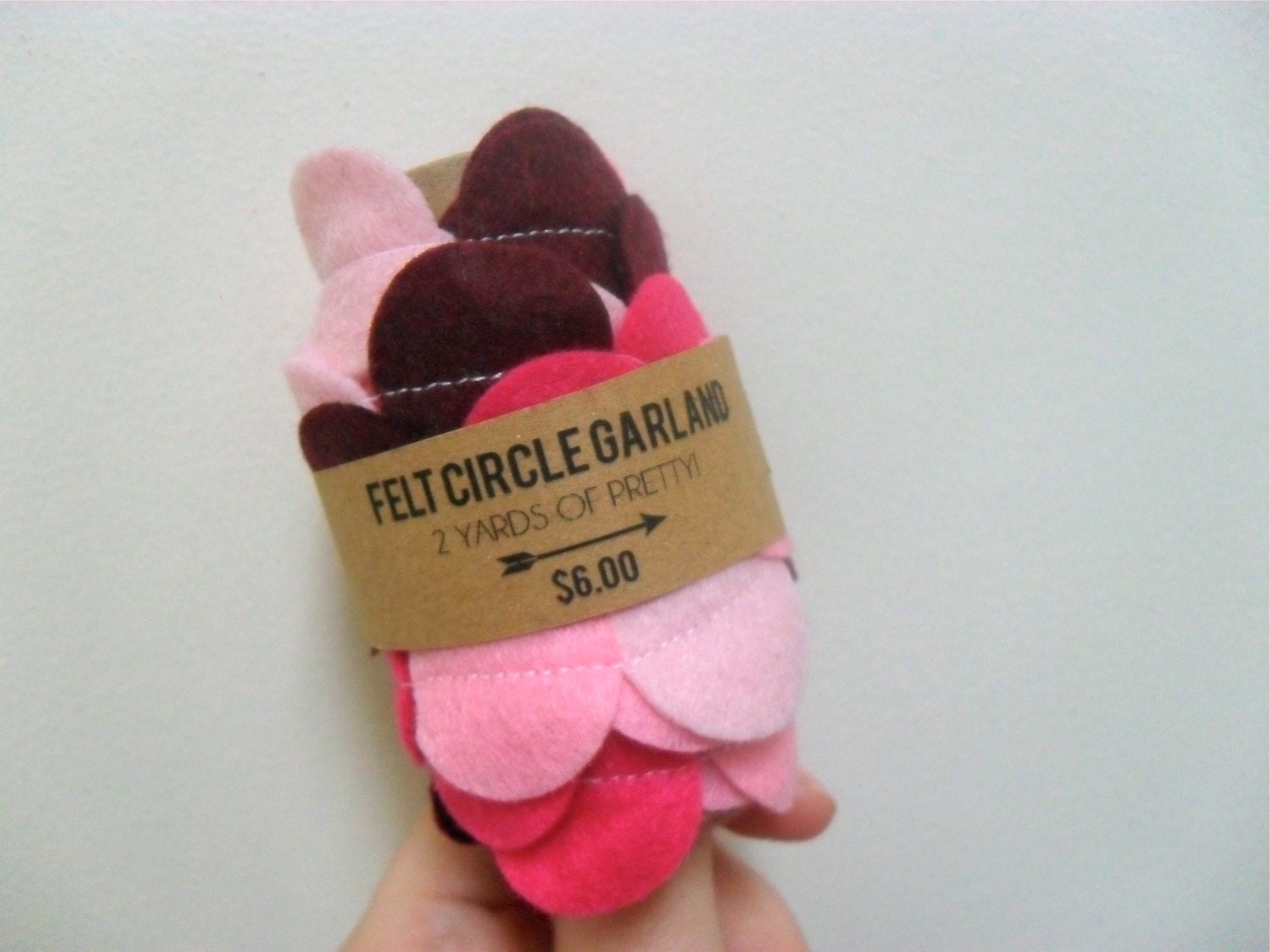 Felt Circle Garland