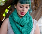 Volcano Cowl - knitting pattern PDF